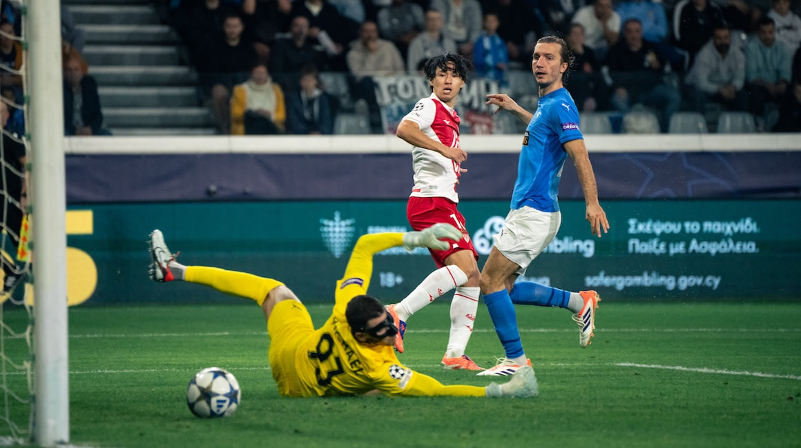 AEP Paphos vs AS Monaco (00:45 &#8211; 27/11) | Xem lại trận đấu